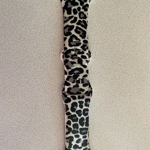 Snow Leopard Apple Watch Band